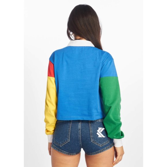 Karl Kani Rugby Shirt Women's Multicolor NEW - Picture 3 of 6